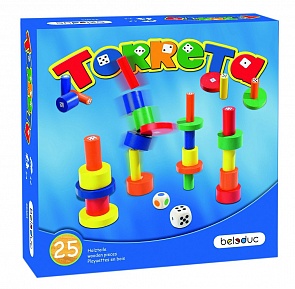 Развивающая игра – Башенки, в картонной коробке (Beleduc, 22303-beleduc)